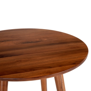 барный деревянный круглый стол "Miedu" столешница